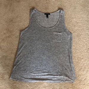 Knit tank with pocket